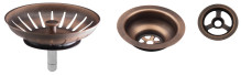 Sinks komponenty pro granitový dřez - měď antik 
